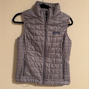 Patagonia Nano Puff Purple Quilted Vest